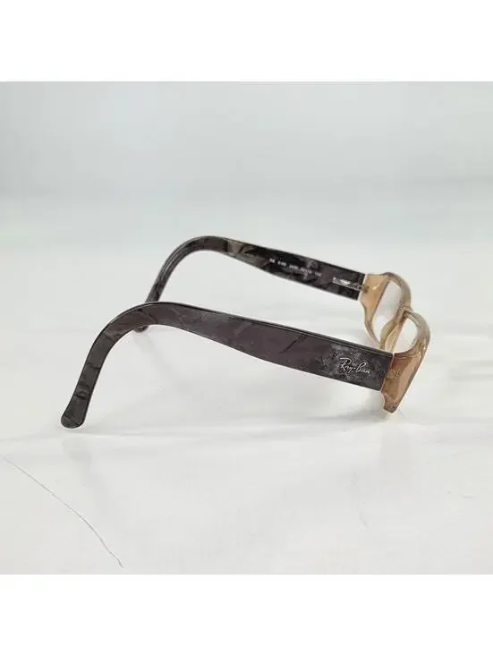 Ray-Ban Eyeglasses Frames RB 5185 2436 Brown Clear Tortoise 53-14-135 - Picture 5 of 12